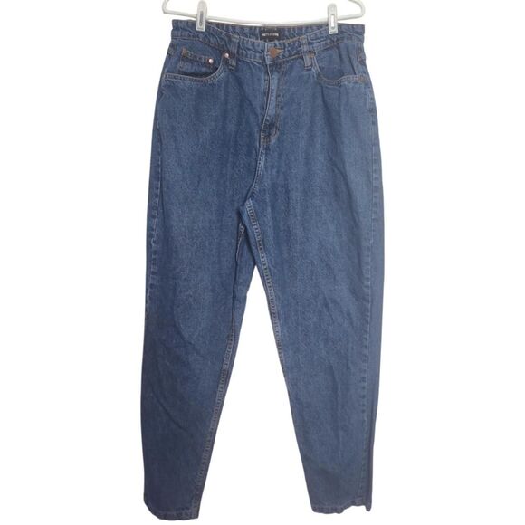 PrettyLittleThing Denim - Pretty Little Thing High-Waisted Mom Denim Jeans US Size 10